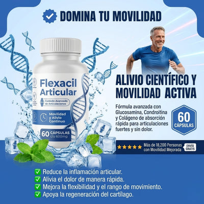 Flexacil - Capsulas para el dolor de articulaciones