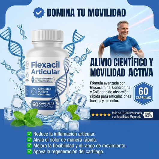 Flexacil - Capsulas para el dolor de articulaciones