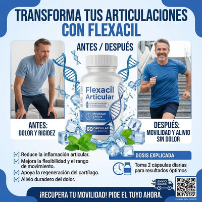 Flexacil - Capsulas para el dolor de articulaciones