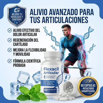 Flexacil - Capsulas para el dolor de articulaciones