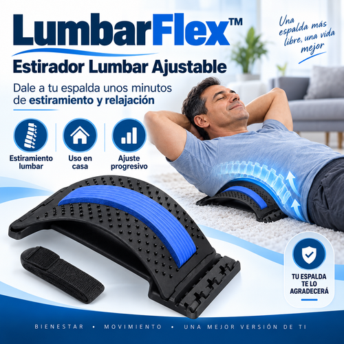 LumbarFlex™ – Estirador Lumbar Ajustable