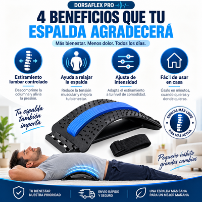LumbarFlex™ – Estirador Lumbar Ajustable