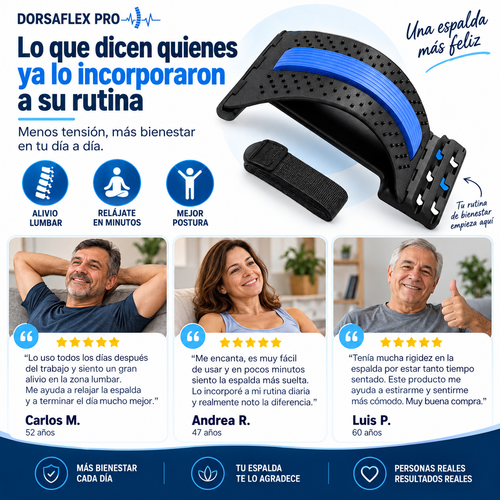 LumbarFlex™ – Estirador Lumbar Ajustable