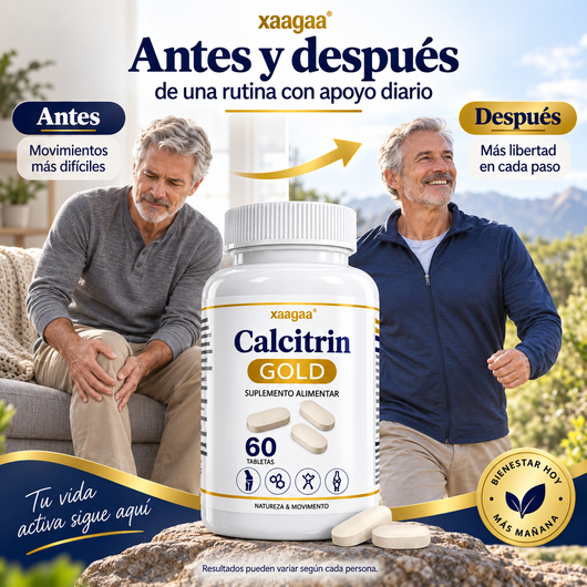 Calcitrin Gold™ – Soporte para Movilidad y Articulaciones