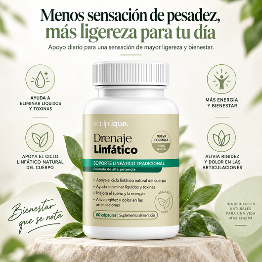 LymphaDrain™ – Fórmula para Ligereza y Bienestar Linfático