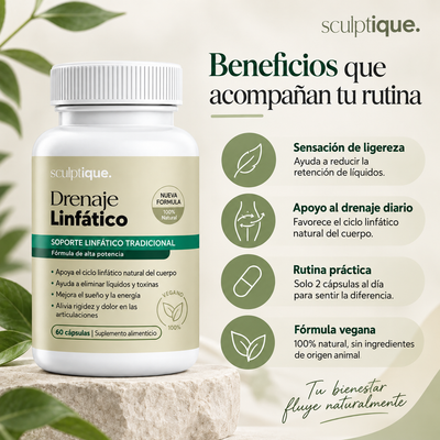 LymphaDrain™ – Fórmula para Ligereza y Bienestar Linfático