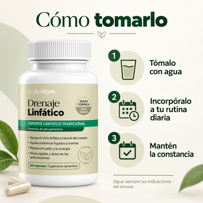 LymphaDrain™ – Fórmula para Ligereza y Bienestar Linfático