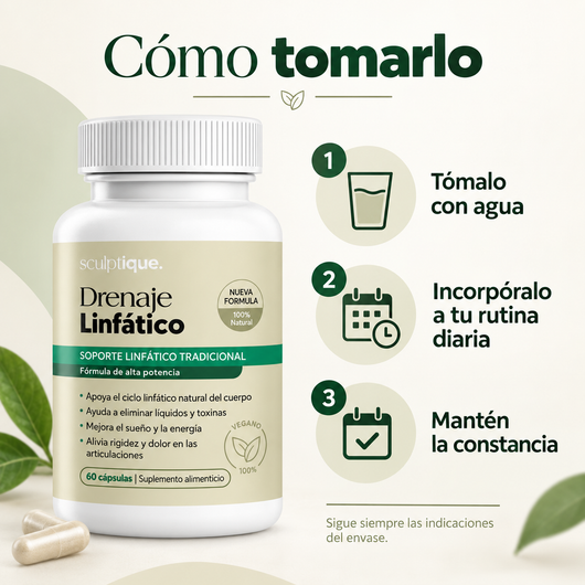 LymphaDrain™ – Fórmula para Ligereza y Bienestar Linfático