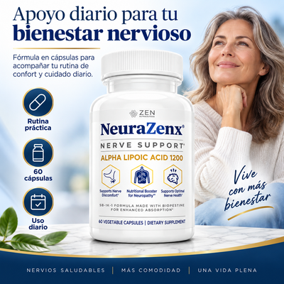 NeuraZenX™ – Soporte para Bienestar Nervioso y Neuropatía