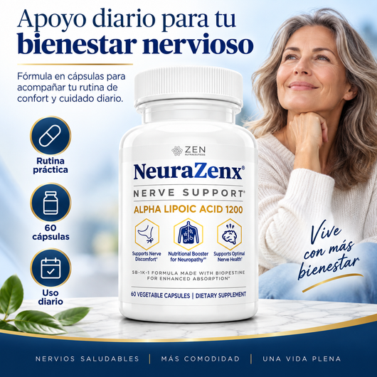 NeuraZenX™ – Soporte para Bienestar Nervioso y Neuropatía