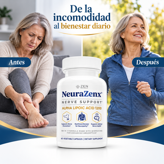 NeuraZenX™ – Soporte para Bienestar Nervioso y Neuropatía