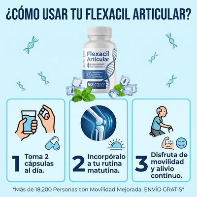Flexacil - Capsulas para el dolor de articulaciones