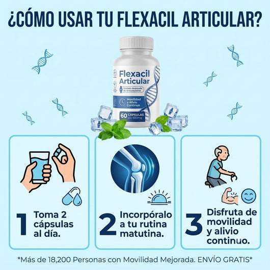 Flexacil - Capsulas para el dolor de articulaciones